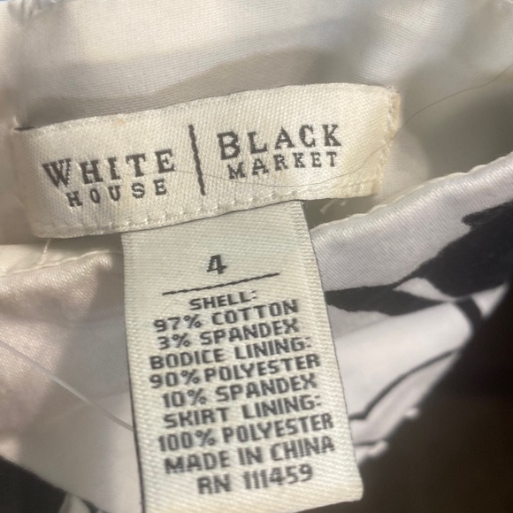 Black and White halter sun dress - Picture 3 of 3